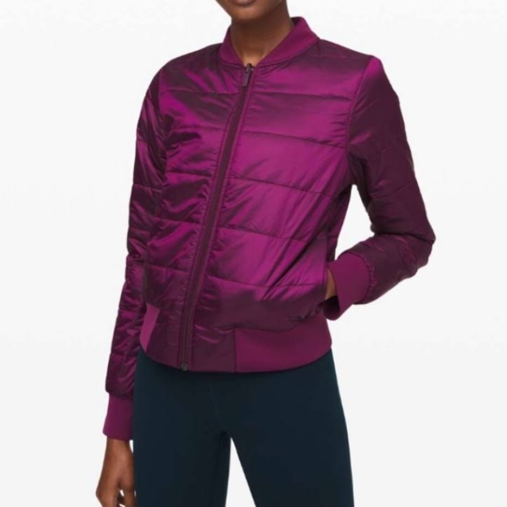 Lululemon Non stop bomber jacket
